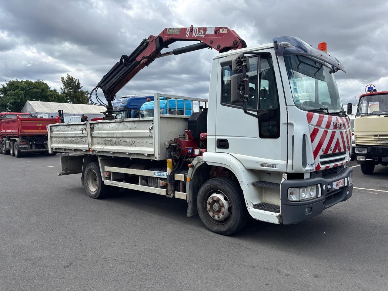 Iveco Eurocargo ML120E21 /Kipper/ Kran/ kein Brief! - Kravas automašīna pašizgāzējs, Kravas auto ar manipulatoru: foto 2 Iveco Eurocargo ML120E21 /Kipper/ Kran/ kein Brief! - Kravas automašīna pašizgāzējs, Kravas auto ar manipulatoru: foto 2