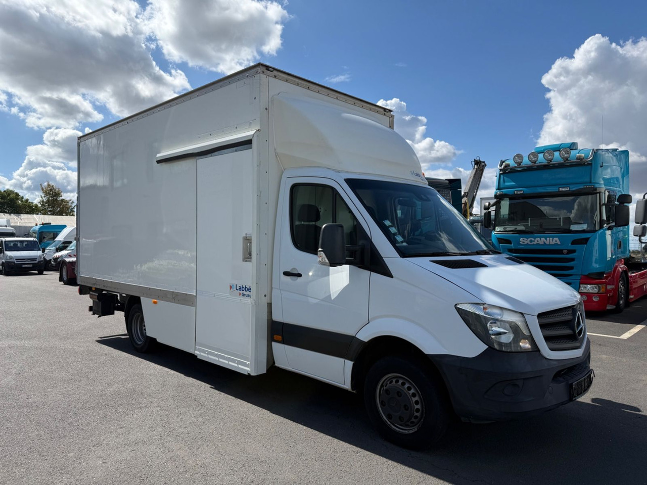 Mercedes-Benz Sprinter II 516 CDI /Automatik/LBW/Koffer/Kamera - Furgons ar slēgtā virsbūve: foto 1 Mercedes-Benz Sprinter II 516 CDI /Automatik/LBW/Koffer/Kamera - Furgons ar slēgtā virsbūve: foto 1