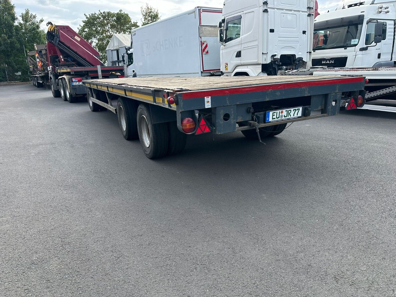 Müller-Mitteltal 3-Achs Plateau Anhänger T3 - Bortu piekabe/ Platforma: foto 3 Müller-Mitteltal 3-Achs Plateau Anhänger T3 - Bortu piekabe/ Platforma: foto 3