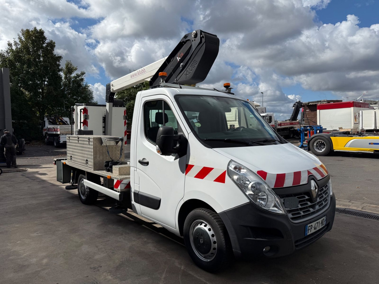 Renault Master III Steiger Klubb K26 / 11,2m / 200Kg - Autopacēlājs: foto 3 Renault Master III Steiger Klubb K26 / 11,2m / 200Kg - Autopacēlājs: foto 3