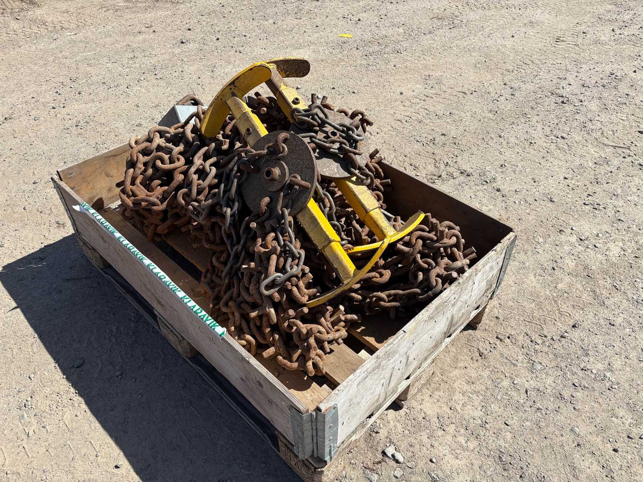 Forest machine bogie chain 2pcs and centering bars - Ritošās daļas detaļas: foto 2 Forest machine bogie chain 2pcs and centering bars - Ritošās daļas detaļas: foto 2