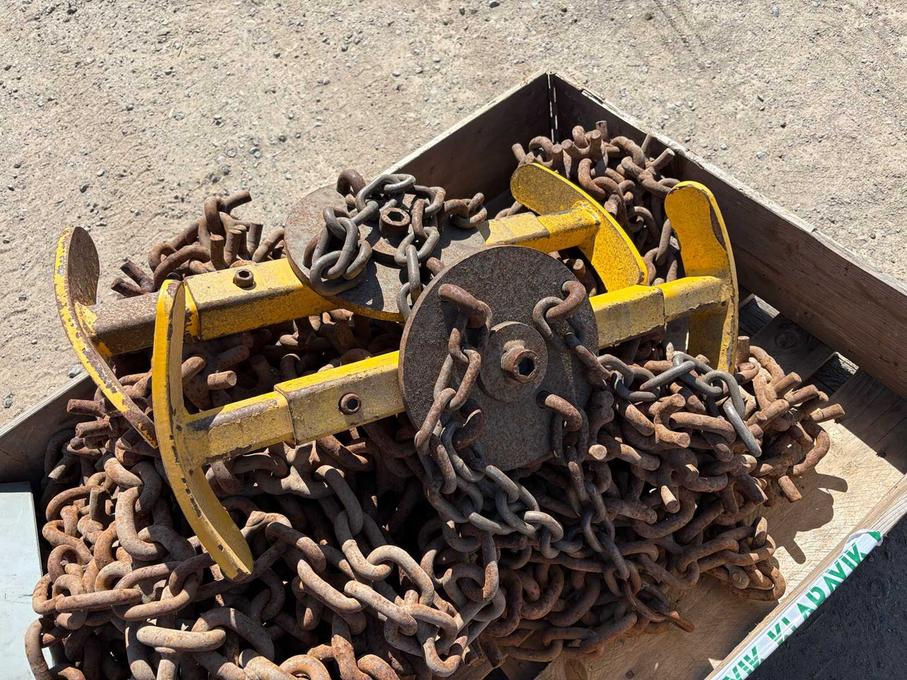 Forest machine bogie chain 2pcs and centering bars - Ritošās daļas detaļas: foto 5 Forest machine bogie chain 2pcs and centering bars - Ritošās daļas detaļas: foto 5