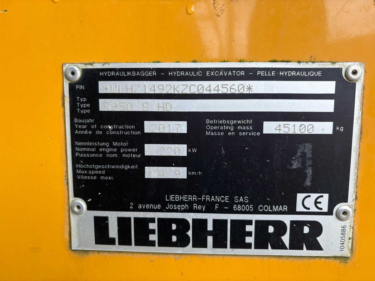 Liebherr 950SME crawler excavator - Kāpurķēžu ekskavators: foto 5 Liebherr 950SME crawler excavator - Kāpurķēžu ekskavators: foto 5