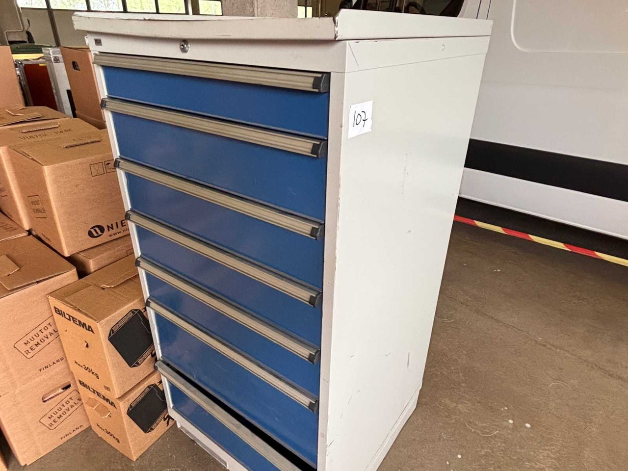 Metal drawer unit GWS - Garāžu aprīkojums: foto 1 Metal drawer unit GWS - Garāžu aprīkojums: foto 1