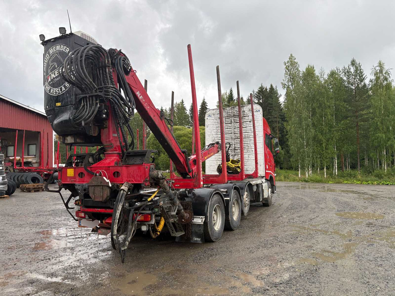 Timber truck Volvo FH16 750 16.1 Kesla with crane - Kokvedējs, Kravas auto ar manipulatoru: foto 5 Timber truck Volvo FH16 750 16.1 Kesla with crane - Kokvedējs, Kravas auto ar manipulatoru: foto 5