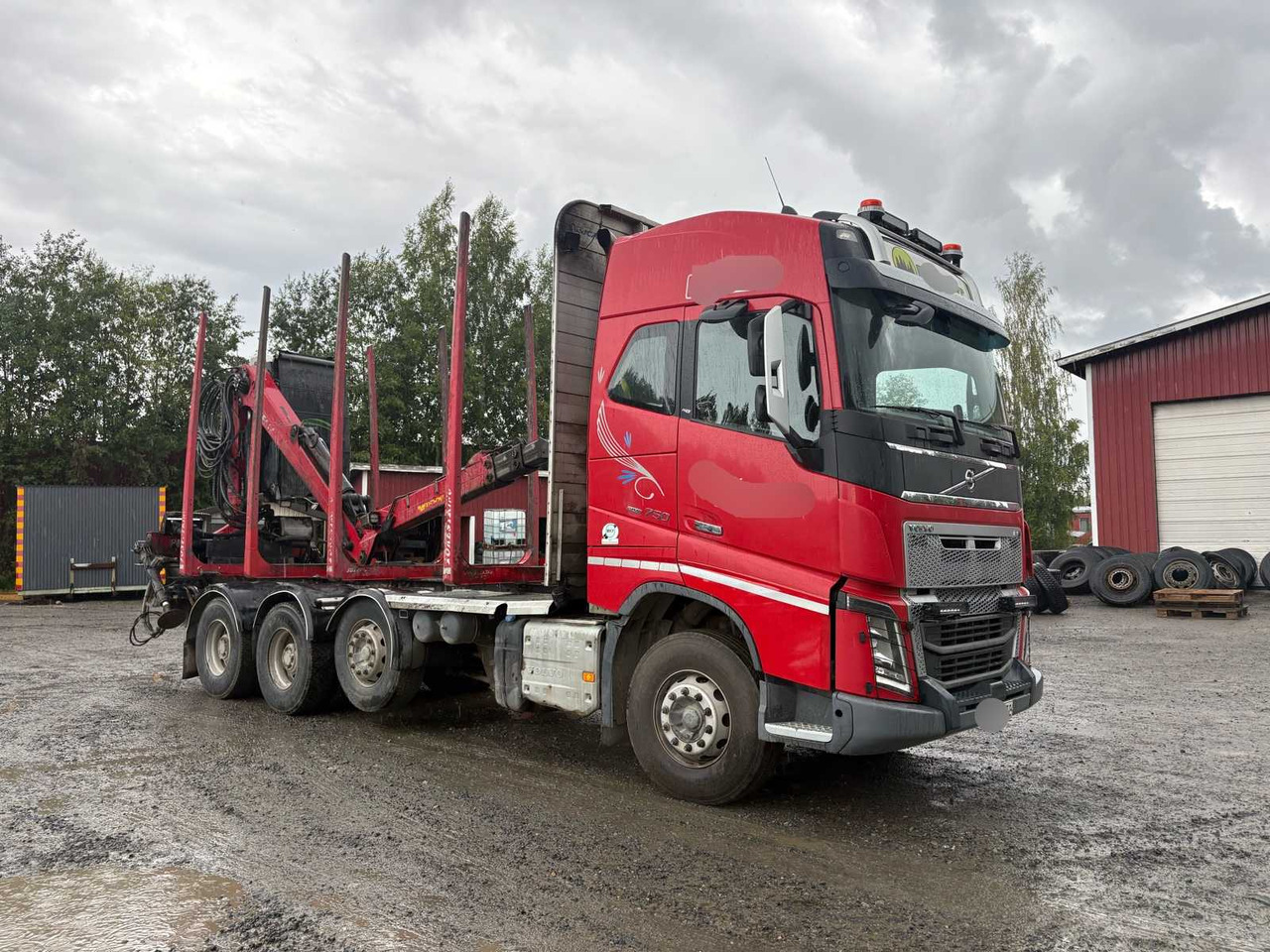 Timber truck Volvo FH16 750 16.1 Kesla with crane - Kokvedējs, Kravas auto ar manipulatoru: foto 2 Timber truck Volvo FH16 750 16.1 Kesla with crane - Kokvedējs, Kravas auto ar manipulatoru: foto 2