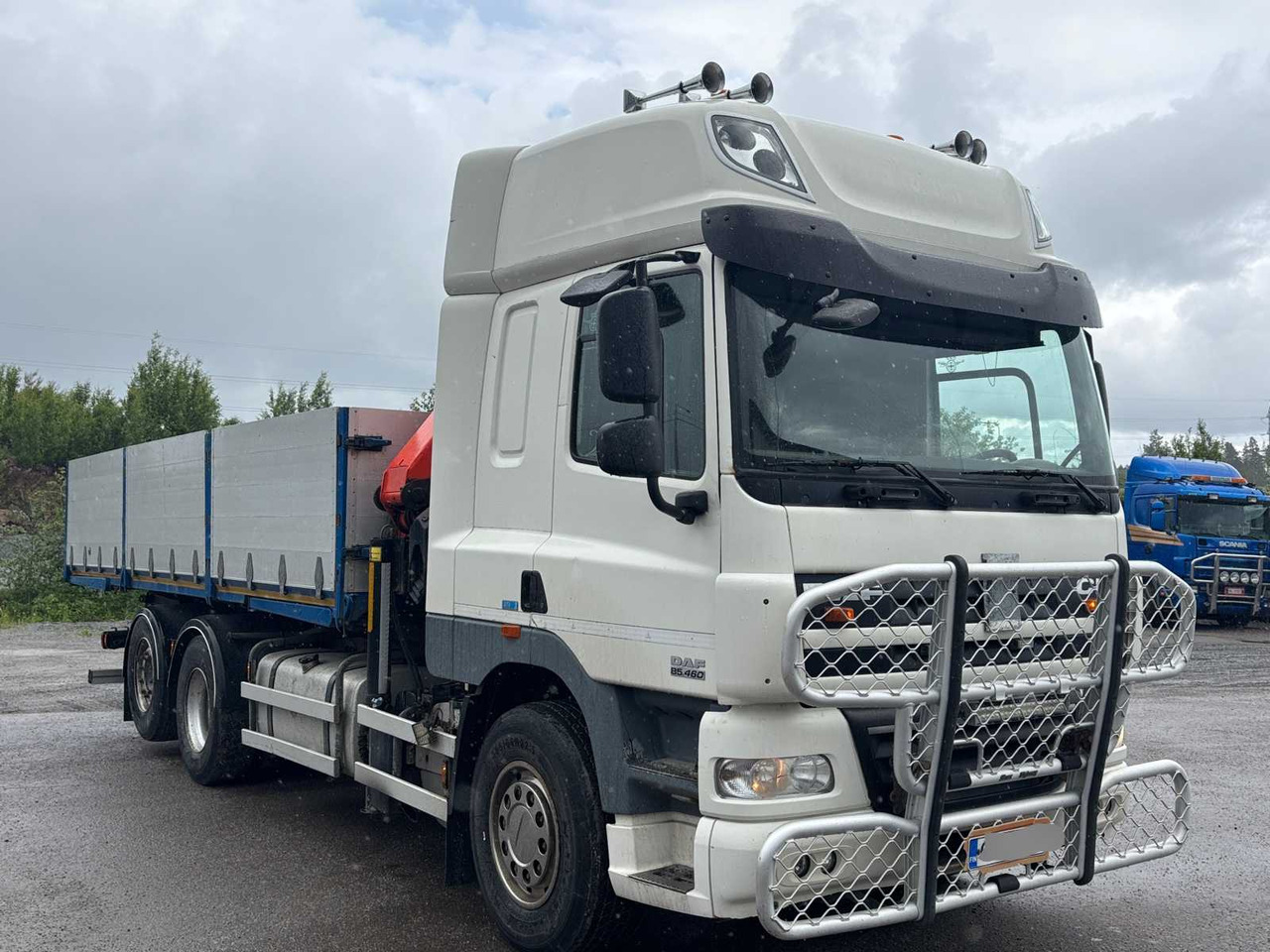Truck DAF CF 85.460 FAN + Crane Palfinger PK 17000 - Bortu kravas automašīna/ Platforma, Kravas auto ar manipulatoru: foto 3 Truck DAF CF 85.460 FAN + Crane Palfinger PK 17000 - Bortu kravas automašīna/ Platforma, Kravas auto ar manipulatoru: foto 3