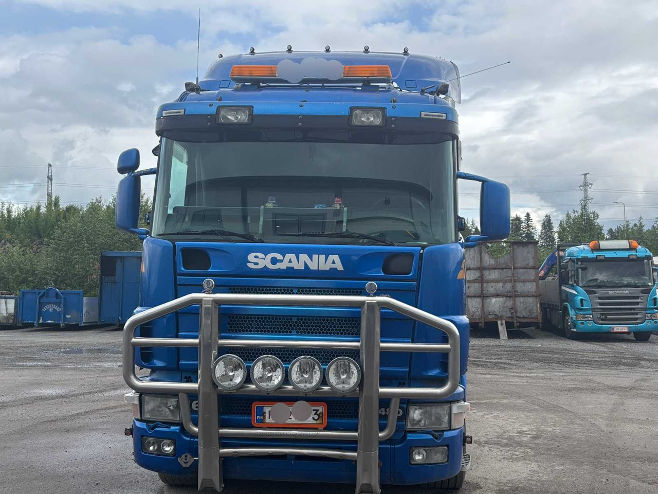 Truck Scania R 164 460 + crane PM 35.5 SP - Bortu kravas automašīna/ Platforma, Kravas auto ar manipulatoru: foto 2 Truck Scania R 164 460 + crane PM 35.5 SP - Bortu kravas automašīna/ Platforma, Kravas auto ar manipulatoru: foto 2