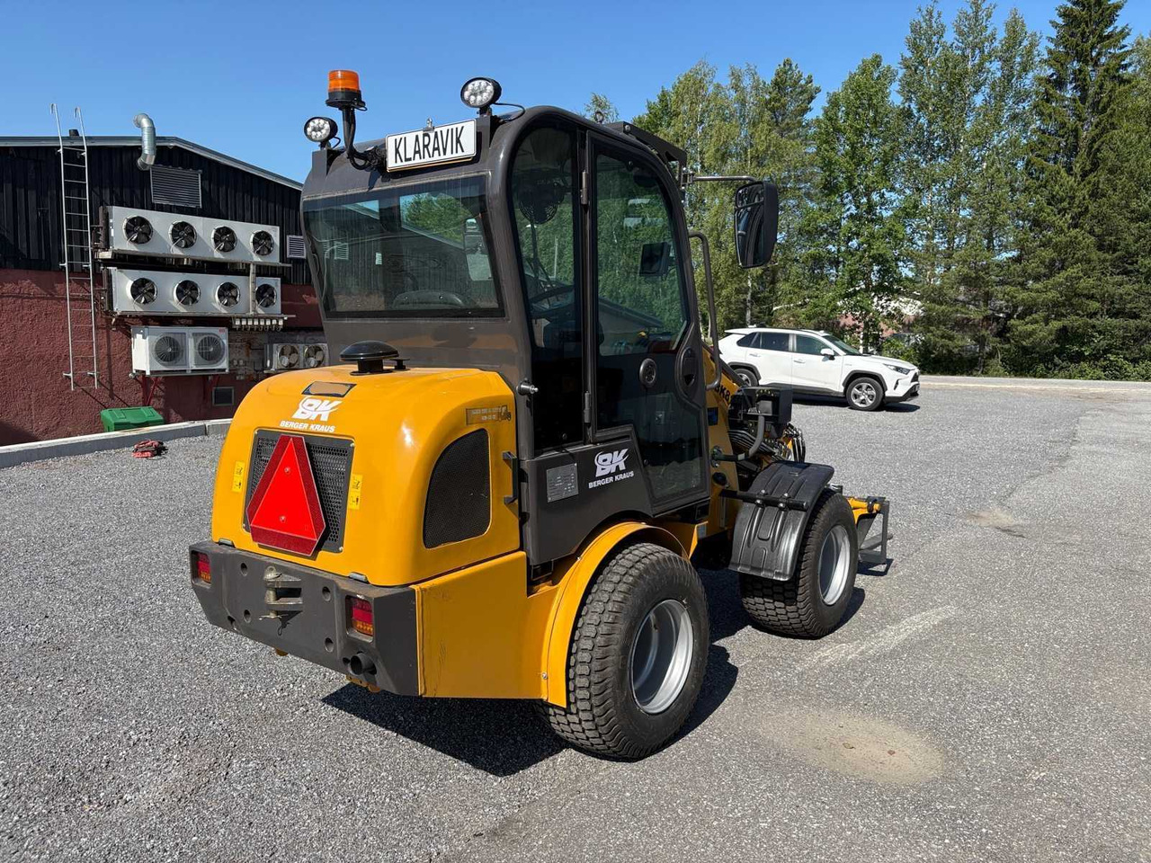 Wheel loader Berger Kraus 810T - Teleskopiskais riteņu iekrāvējs: foto 5 Wheel loader Berger Kraus 810T - Teleskopiskais riteņu iekrāvējs: foto 5