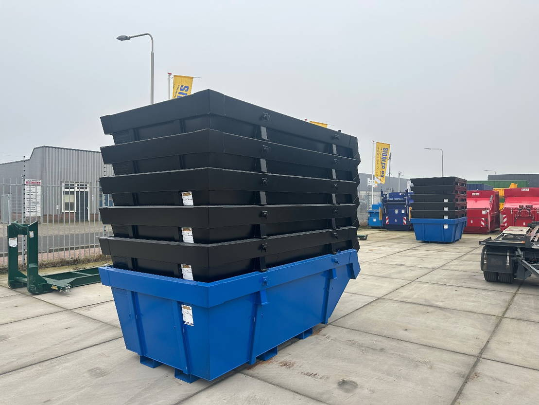 Sidalco 6m3 met heftruck lepel kokers - Lift dumper: foto 5 Sidalco 6m3 met heftruck lepel kokers - Lift dumper: foto 5