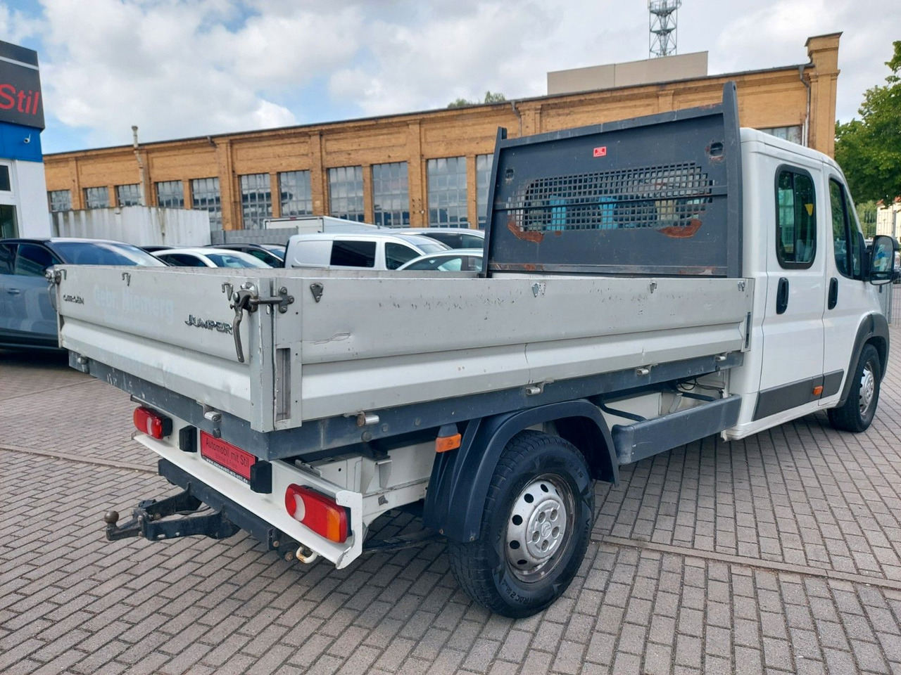 Automašīna ar kravas platformu, Kravas-pasažieru furgons Citroën Jumper Pritsche Doka 35 L3 Heavy HDi 130: foto 6