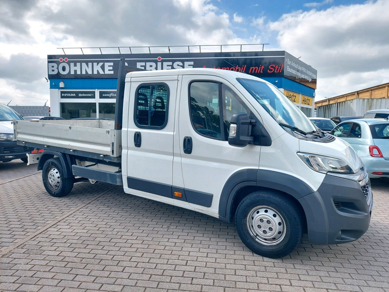 Automašīna ar kravas platformu, Kravas-pasažieru furgons Citroën Jumper Pritsche Doka 35 L3 Heavy HDi 130: foto 8