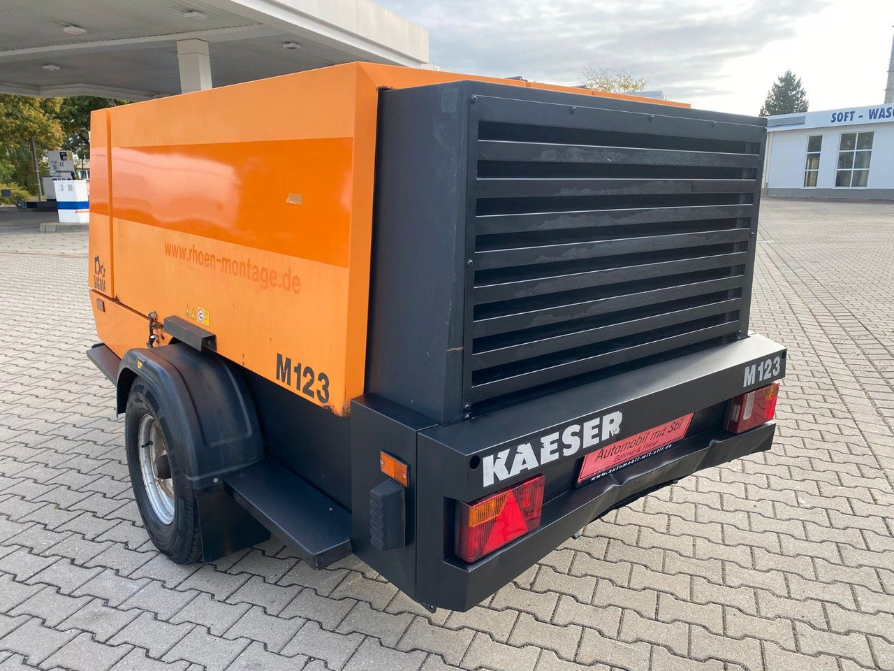 Kaeser M123 Kompressor Sigma Deutz - Gaisa kompresors: foto 1 Kaeser M123 Kompressor Sigma Deutz - Gaisa kompresors: foto 1