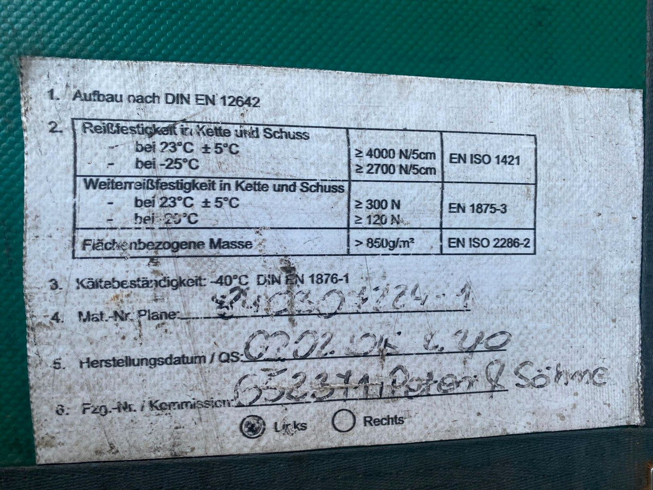 Krone WP 7.7. LS5-CS Wechselbrücke 7,82m - Puspiekabe noņemamā virsbūve/ Konteineru vedējs: foto 5 Krone WP 7.7. LS5-CS Wechselbrücke 7,82m - Puspiekabe noņemamā virsbūve/ Konteineru vedējs: foto 5