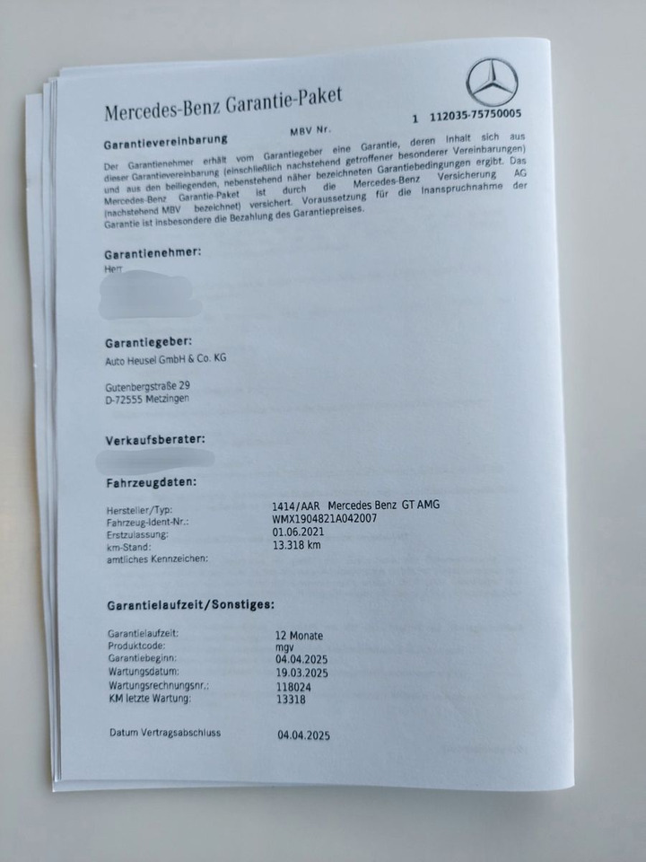 Mercedes-Benz AMG GT Roadster Nappa Burmester - Kabriolets: foto 4 Mercedes-Benz AMG GT Roadster Nappa Burmester - Kabriolets: foto 4