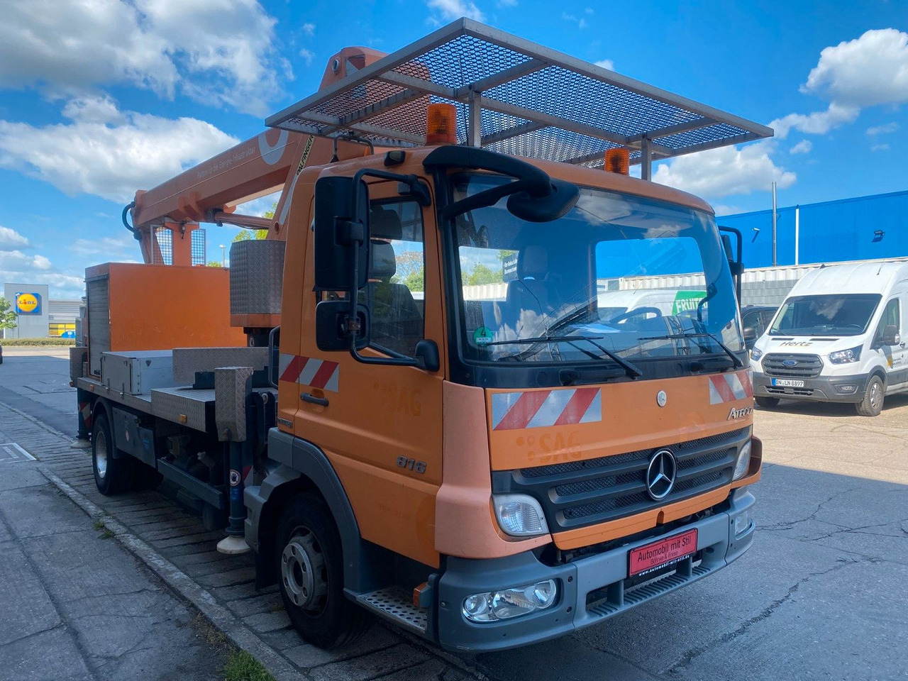 Mercedes-Benz ATEGO WUMAG ELEVANT WT230 23m TÜV - Autopacēlājs: foto 2 Mercedes-Benz ATEGO WUMAG ELEVANT WT230 23m TÜV - Autopacēlājs: foto 2