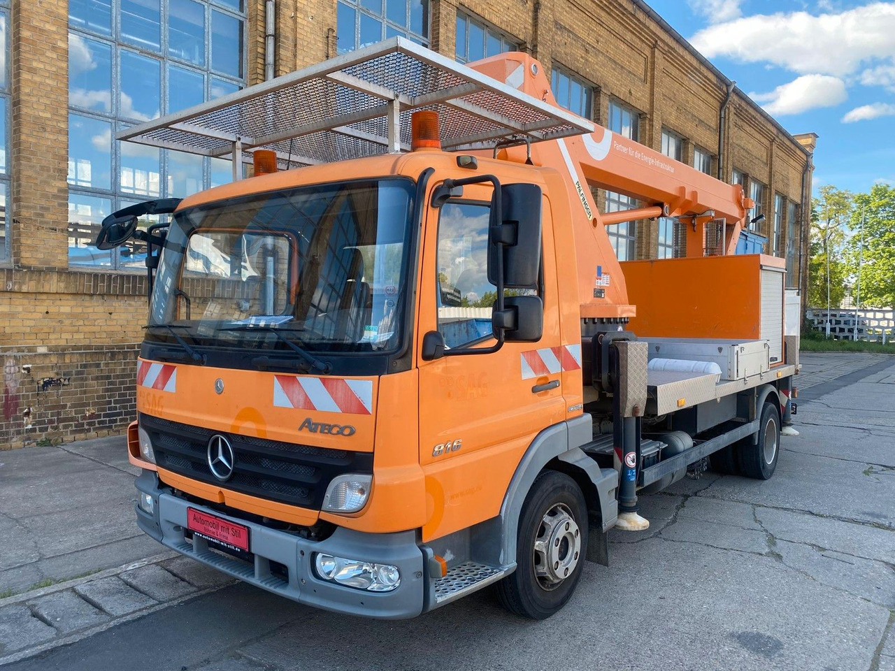 Mercedes-Benz ATEGO WUMAG ELEVANT WT230 23m TÜV - Autopacēlājs: foto 1 Mercedes-Benz ATEGO WUMAG ELEVANT WT230 23m TÜV - Autopacēlājs: foto 1