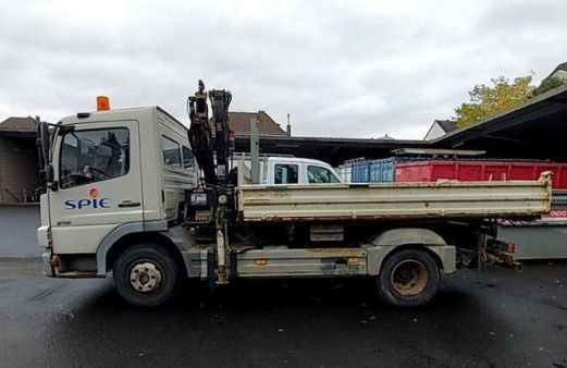 Mercedes-Benz Atego 2 4-Zyl. 4x2 918 4x2 MEILER HIAB066 FERNB - Kravas automašīna pašizgāzējs, Kravas auto ar manipulatoru: foto 5 Mercedes-Benz Atego 2 4-Zyl. 4x2 918 4x2 MEILER HIAB066 FERNB - Kravas automašīna pašizgāzējs, Kravas auto ar manipulatoru: foto 5