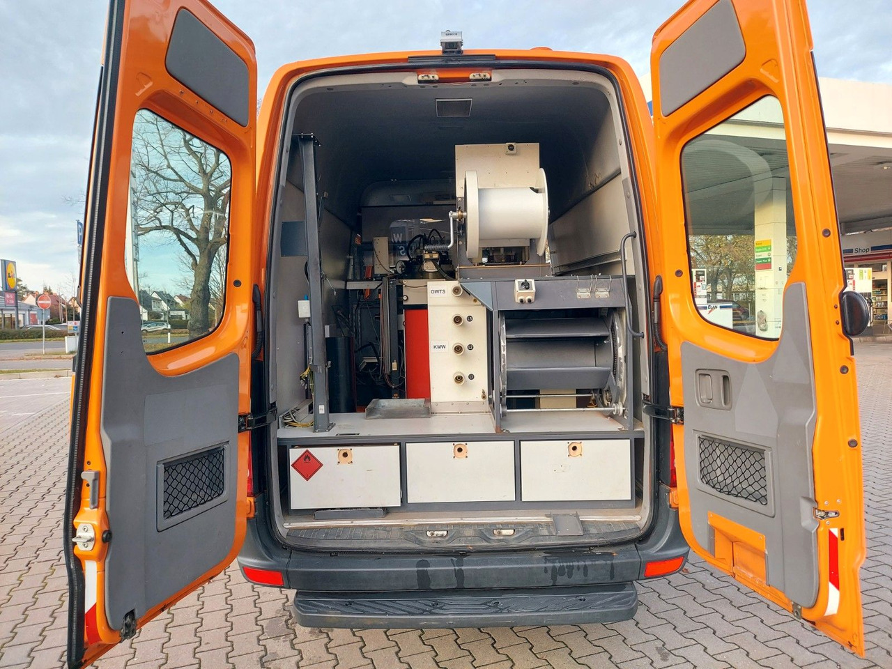 Mercedes-Benz Sprinter II Kasten 515 CDI MAXI KABELMESSWAGEN - Pasažieru furgons: foto 4 Mercedes-Benz Sprinter II Kasten 515 CDI MAXI KABELMESSWAGEN - Pasažieru furgons: foto 4