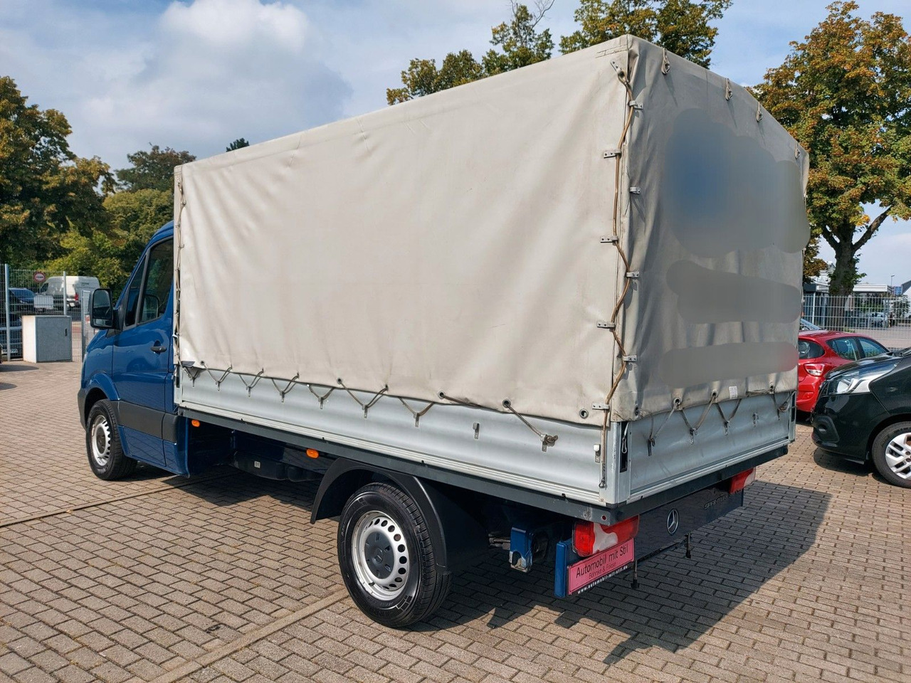 Mercedes-Benz Sprinter II Pritsche 316 Pritsche Plane - Furgons ar tentu: foto 4 Mercedes-Benz Sprinter II Pritsche 316 Pritsche Plane - Furgons ar tentu: foto 4