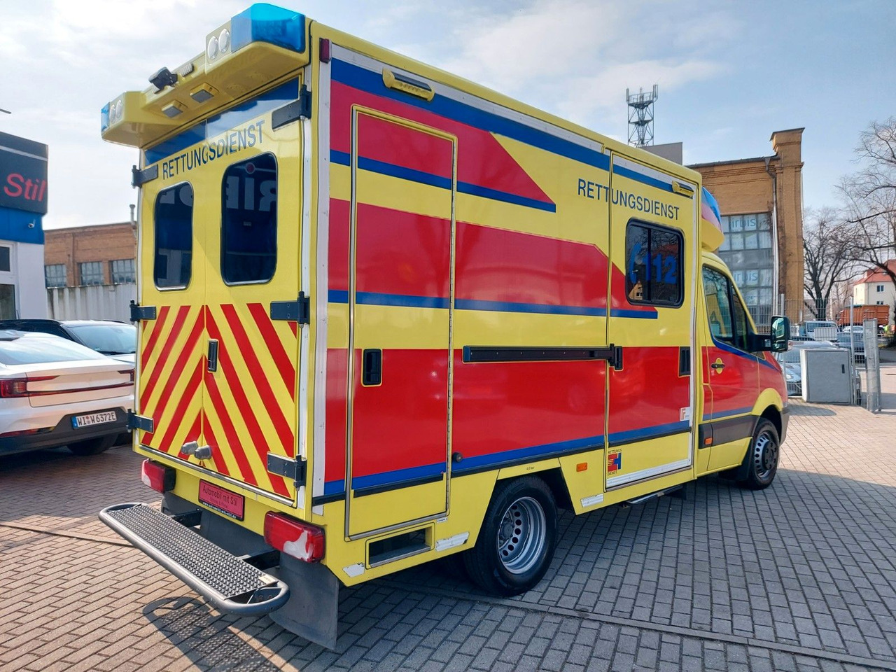 Jaunā Ātrās palīdzības mašīna Mercedes-Benz Sprinter II Pritsche 516 Autom. RTW Ambulance: foto 7