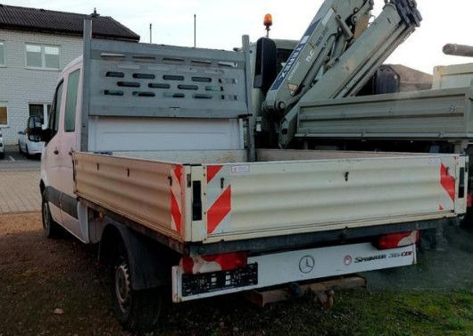 Mercedes-Benz Sprinter II Pritsche/DoKa 315 CDI AHK TÜV 27 - Automašīna ar kravas platformu, Kravas-pasažieru furgons: foto 3 Mercedes-Benz Sprinter II Pritsche/DoKa 315 CDI AHK TÜV 27 - Automašīna ar kravas platformu, Kravas-pasažieru furgons: foto 3