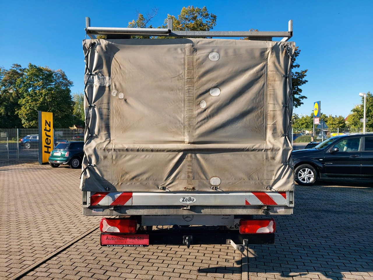 Mercedes-Benz Sprinter II Pritsche DoKa 516 4X4 Plane 6 Sitze - Furgons ar tentu, Kravas-pasažieru furgons: foto 5 Mercedes-Benz Sprinter II Pritsche DoKa 516 4X4 Plane 6 Sitze - Furgons ar tentu, Kravas-pasažieru furgons: foto 5
