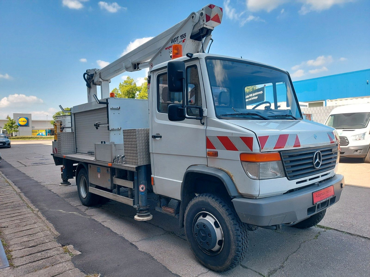 Mercedes-Benz VARIO 814D HUB Steiger WUMAG WDT 155 4X4 ALLRAD - Autopacēlājs: foto 2 Mercedes-Benz VARIO 814D HUB Steiger WUMAG WDT 155 4X4 ALLRAD - Autopacēlājs: foto 2