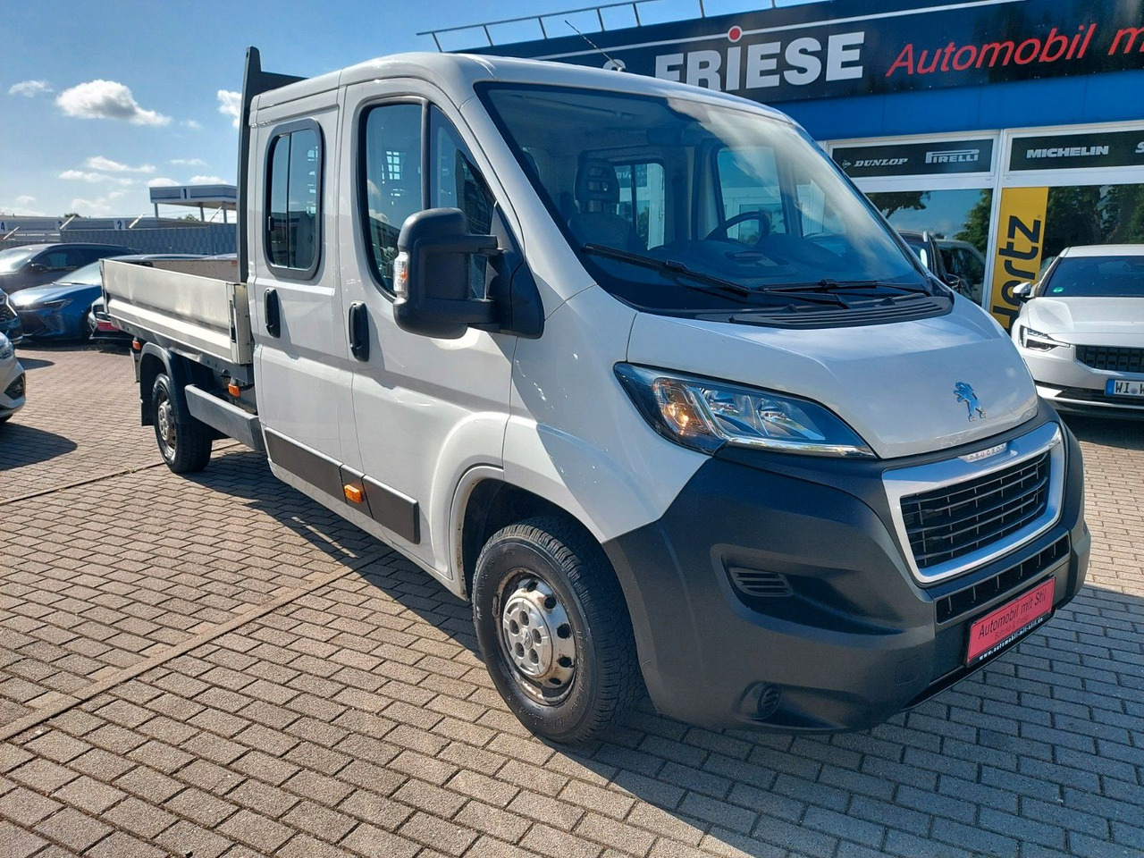 Peugeot Boxer Pritsche Doka. 335 L3 BlueHDi 130 Klima - Automašīna ar kravas platformu, Kravas-pasažieru furgons: foto 1 Peugeot Boxer Pritsche Doka. 335 L3 BlueHDi 130 Klima - Automašīna ar kravas platformu, Kravas-pasažieru furgons: foto 1