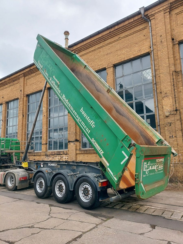 Schmitz Cargobull SGF S3 Mulde DA Kipper Stahl 26m³ Luft + Lift - Puspiekabe pašizgāzējs: foto 3 Schmitz Cargobull SGF S3 Mulde DA Kipper Stahl 26m³ Luft + Lift - Puspiekabe pašizgāzējs: foto 3