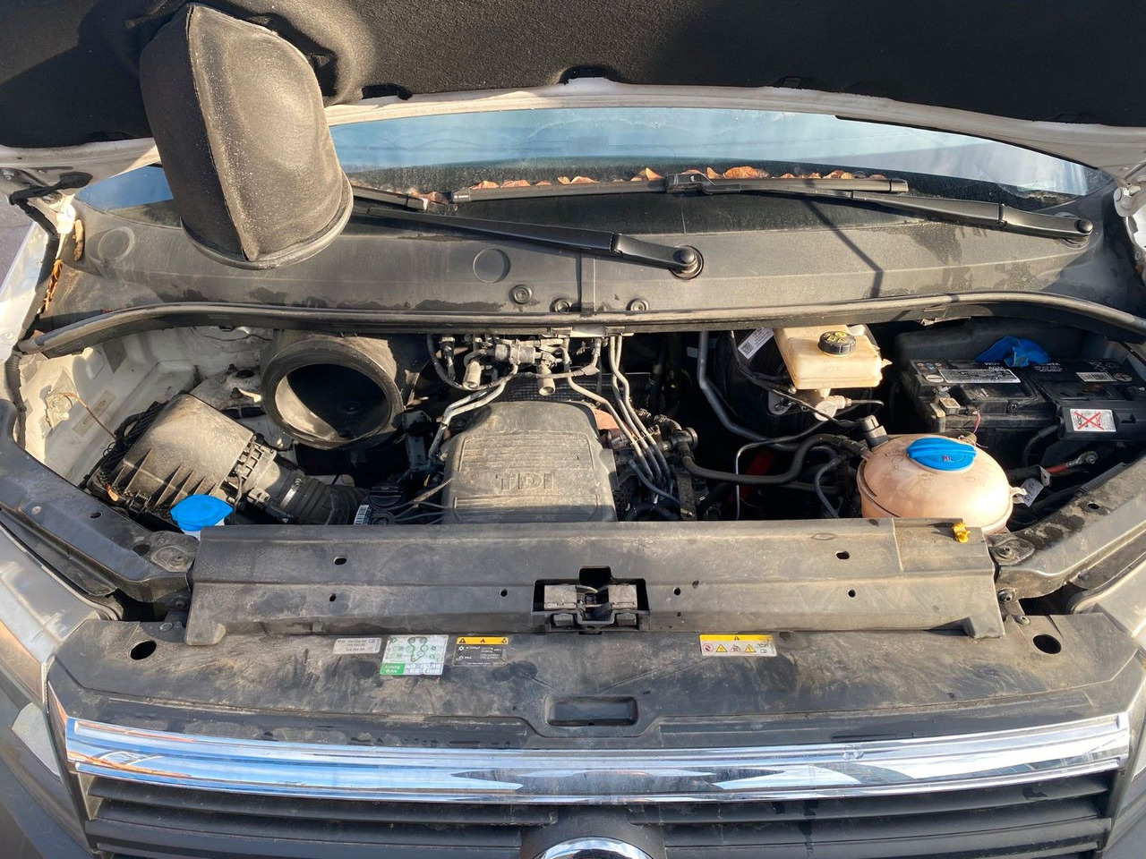 Furgons ar slēgtā virsbūve Volkswagen Crafter Pritsche Koffer 35 lang Bär LBW 750: foto 21