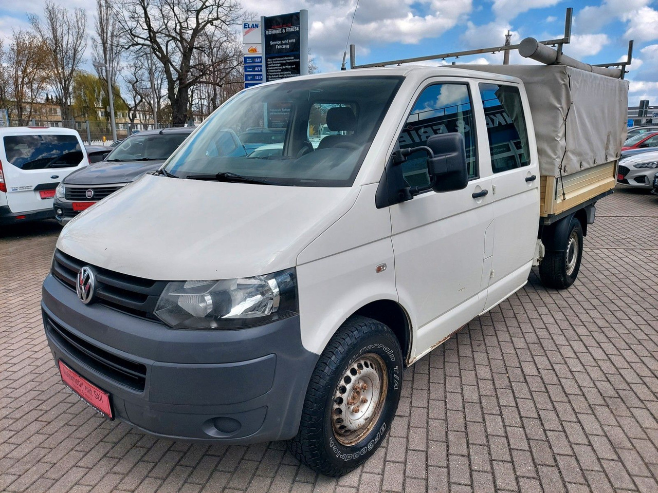 Volkswagen T5 Pritsche Doppelk. 4Motion Klima Standheiz. - Automašīna ar kravas platformu, Kravas-pasažieru furgons: foto 5 Volkswagen T5 Pritsche Doppelk. 4Motion Klima Standheiz. - Automašīna ar kravas platformu, Kravas-pasažieru furgons: foto 5