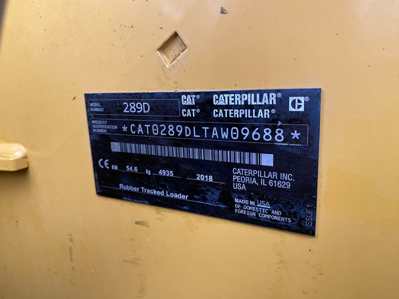 Caterpillar 289D NVT - Kompaktiekrāvējs: foto 3 Caterpillar 289D NVT - Kompaktiekrāvējs: foto 3