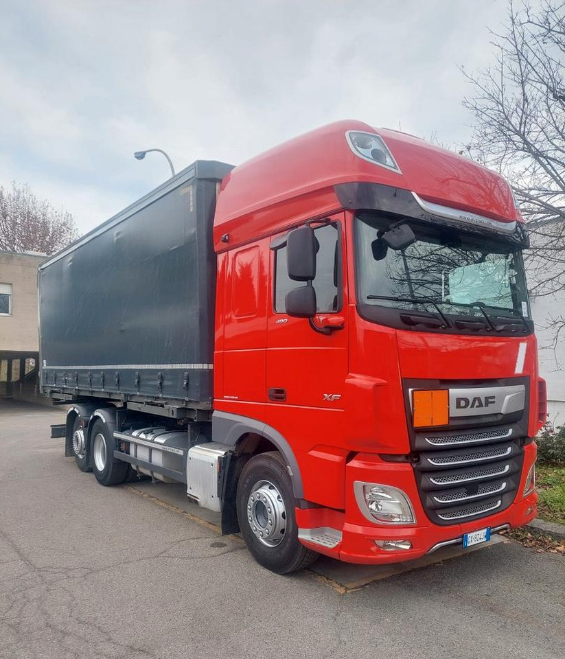 Daf xf 480 3 assi casse mobili INTARDER - Kravas automašīna ar tentu: foto 1 Daf xf 480 3 assi casse mobili INTARDER - Kravas automašīna ar tentu: foto 1