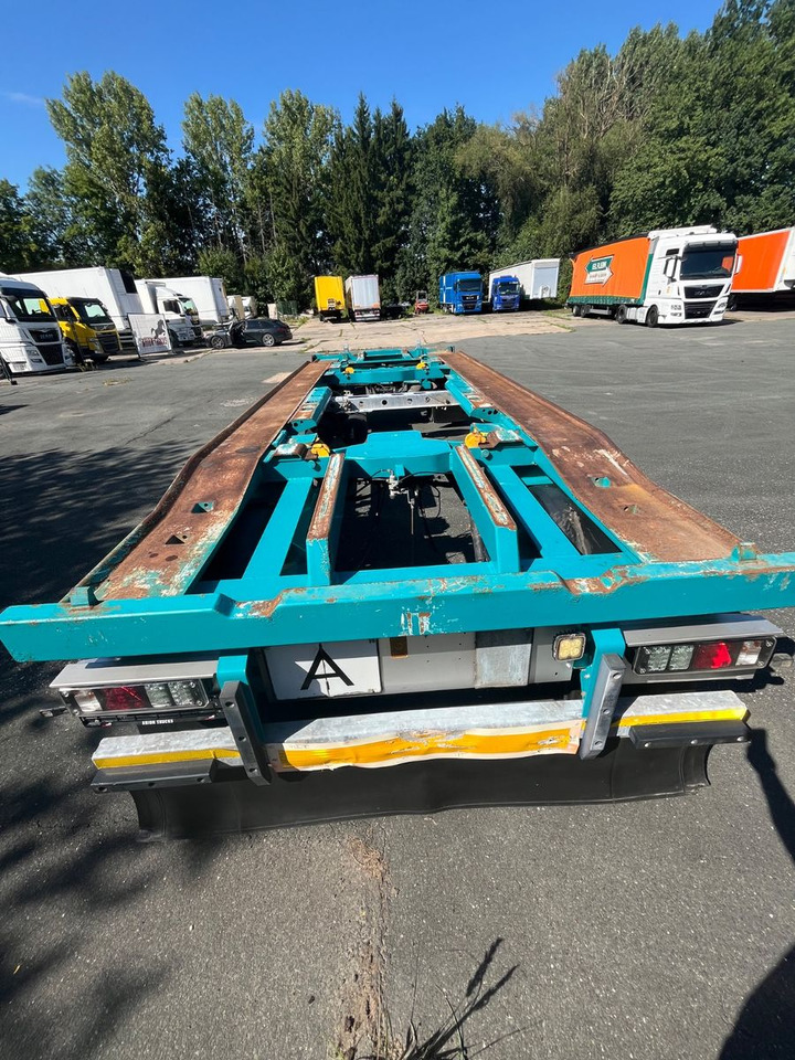 Hüffermann Flex-Carrier - Multilift/ Būvgružu konteinera piekabe: foto 5 Hüffermann Flex-Carrier - Multilift/ Būvgružu konteinera piekabe: foto 5