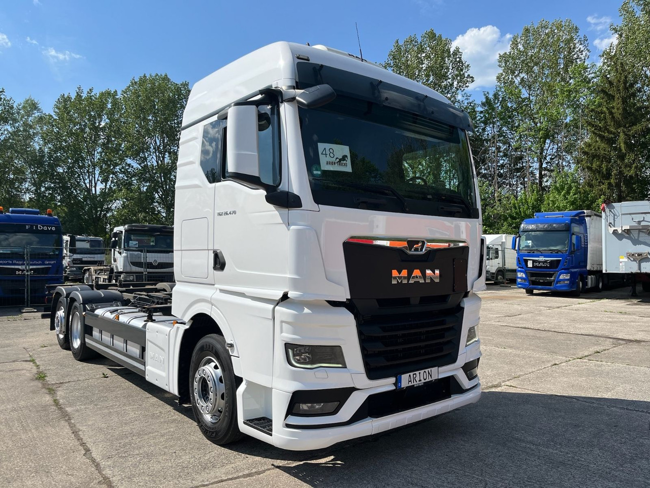 MAN TGX 26.470 6x2-4 LL Wechselfahrg./BDF/NLA/EU6d - Konteineru vedējs/ Kravas automašīna ar noņemamā virsbūve: foto 1 MAN TGX 26.470 6x2-4 LL Wechselfahrg./BDF/NLA/EU6d - Konteineru vedējs/ Kravas automašīna ar noņemamā virsbūve: foto 1