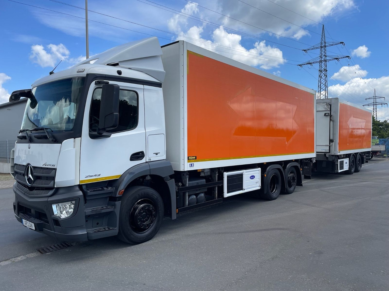 Mercedes-Benz Antos 2543 6x2 Kühlkoffer/CARRIER/ROHR/NLA/LBW - Kravas automašīna refrižerators: foto 3 Mercedes-Benz Antos 2543 6x2 Kühlkoffer/CARRIER/ROHR/NLA/LBW - Kravas automašīna refrižerators: foto 3