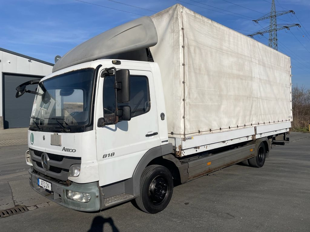 Mercedes-Benz Atego 818 4x2 Pritsche+Plane/LBW/BärCargoliftEU5 - Furgons ar tentu: foto 3 Mercedes-Benz Atego 818 4x2 Pritsche+Plane/LBW/BärCargoliftEU5 - Furgons ar tentu: foto 3