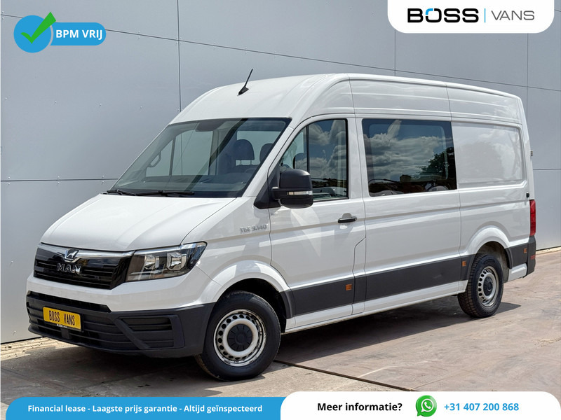 MAN TGE 3.140 2.0 TDI L3H3 Dubbele Cabine 7 Stoelen Airco Cruise Control Trekhaak Carplay Navigatie - Kravas mikroautobuss, Kravas-pasažieru furgons: foto 1 MAN TGE 3.140 2.0 TDI L3H3 Dubbele Cabine 7 Stoelen Airco Cruise Control Trekhaak Carplay Navigatie - Kravas mikroautobuss, Kravas-pasažieru furgons: foto 1