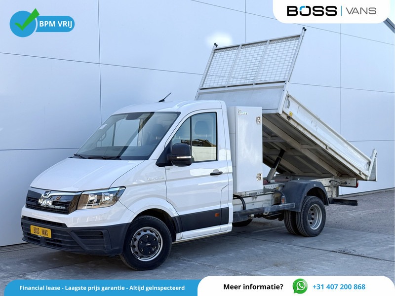 MAN TGE 5.120 2.0 TDI Kipper Dubbellucht Carplay Trekhaak Airco Camera Benne Tipper - Komercauto pašizgāzējs: foto 1 MAN TGE 5.120 2.0 TDI Kipper Dubbellucht Carplay Trekhaak Airco Camera Benne Tipper - Komercauto pašizgāzējs: foto 1