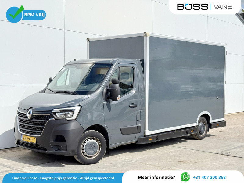 Renault Master 150pk Automaat Luchtvering Airco Cruise Control Plancher Foodtruck Meubelbak Paardenwagen - Furgons ar slēgtā virsbūve: foto 1 Renault Master 150pk Automaat Luchtvering Airco Cruise Control Plancher Foodtruck Meubelbak Paardenwagen - Furgons ar slēgtā virsbūve: foto 1