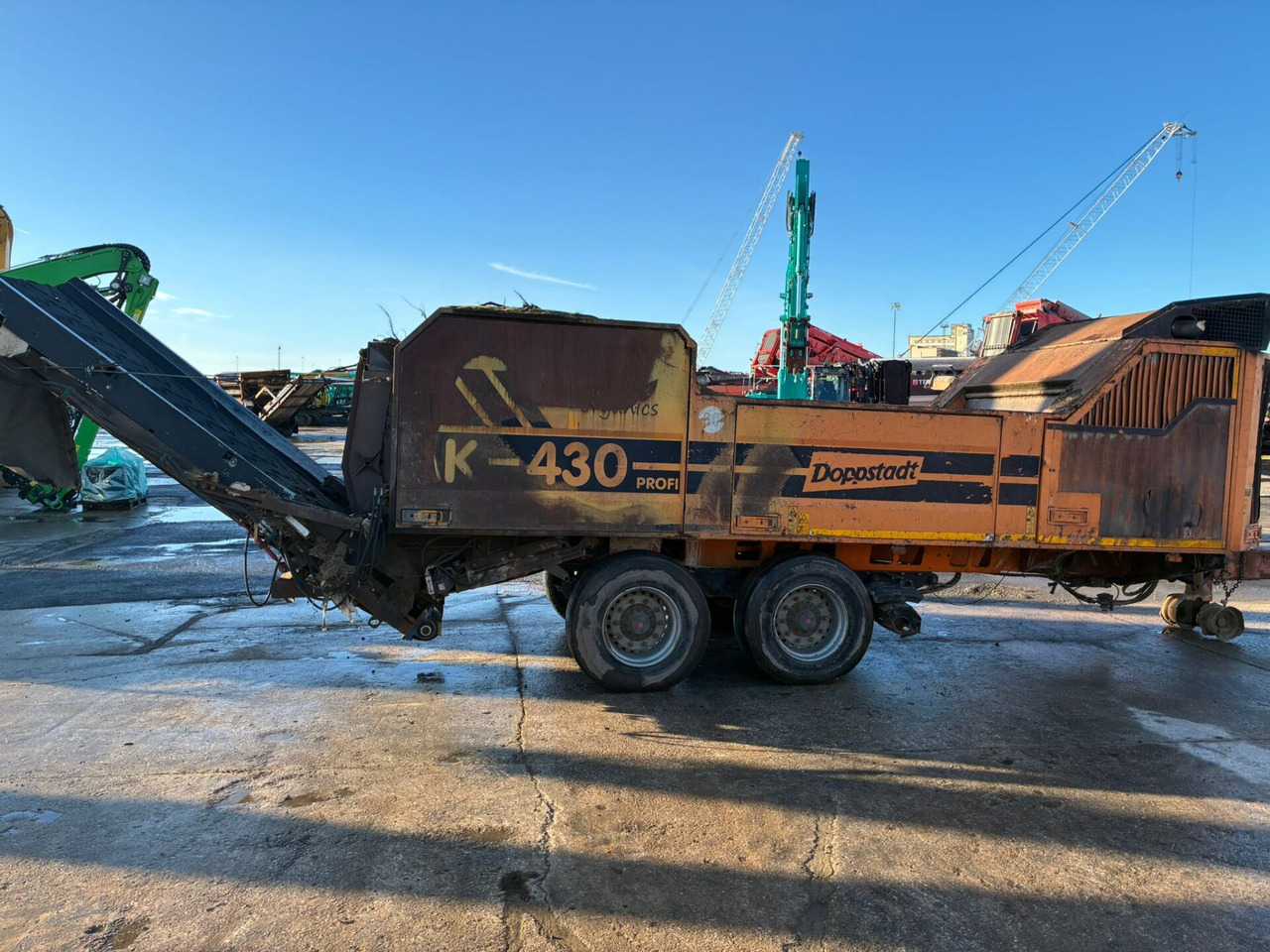 Doppstadt AK430 - Industriālais smalcinātājs: foto 5 Doppstadt AK430 - Industriālais smalcinātājs: foto 5