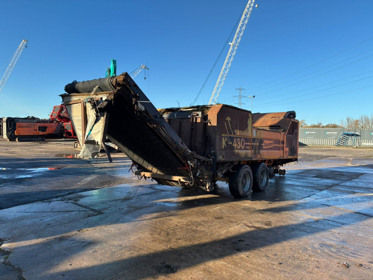 Doppstadt AK430 - Industriālais smalcinātājs: foto 4 Doppstadt AK430 - Industriālais smalcinātājs: foto 4