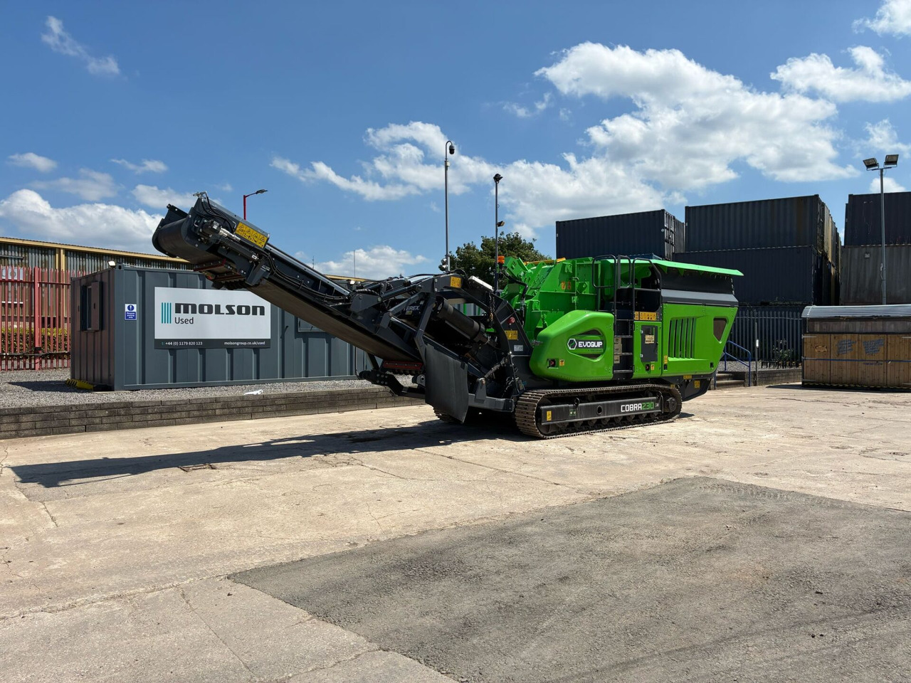 Drupinātājs EvoQuip Cobra 230: foto 1