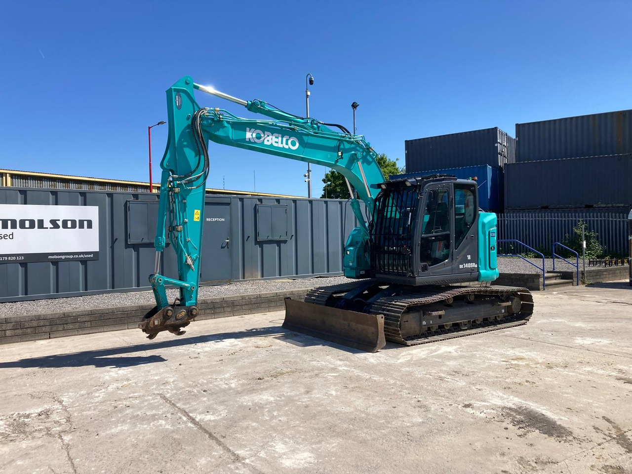 Kobelco SK140SRLC-7 - Kāpurķēžu ekskavators: foto 1 Kobelco SK140SRLC-7 - Kāpurķēžu ekskavators: foto 1