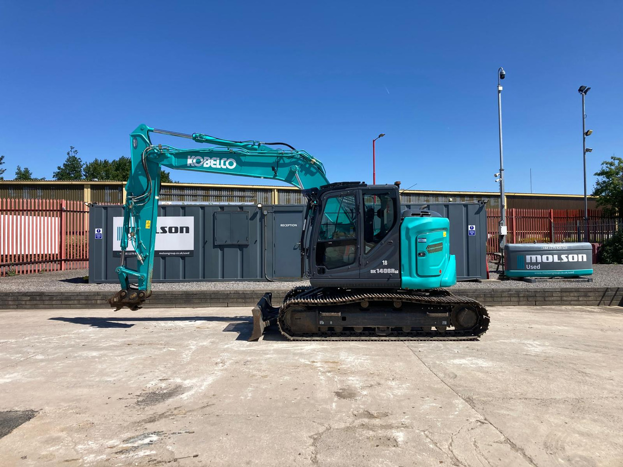 Kobelco SK140SRLC-7 - Kāpurķēžu ekskavators: foto 2 Kobelco SK140SRLC-7 - Kāpurķēžu ekskavators: foto 2