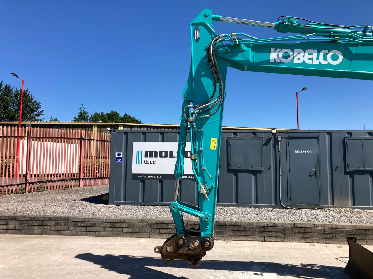 Kāpurķēžu ekskavators Kobelco SK140SRLC-7: foto 8