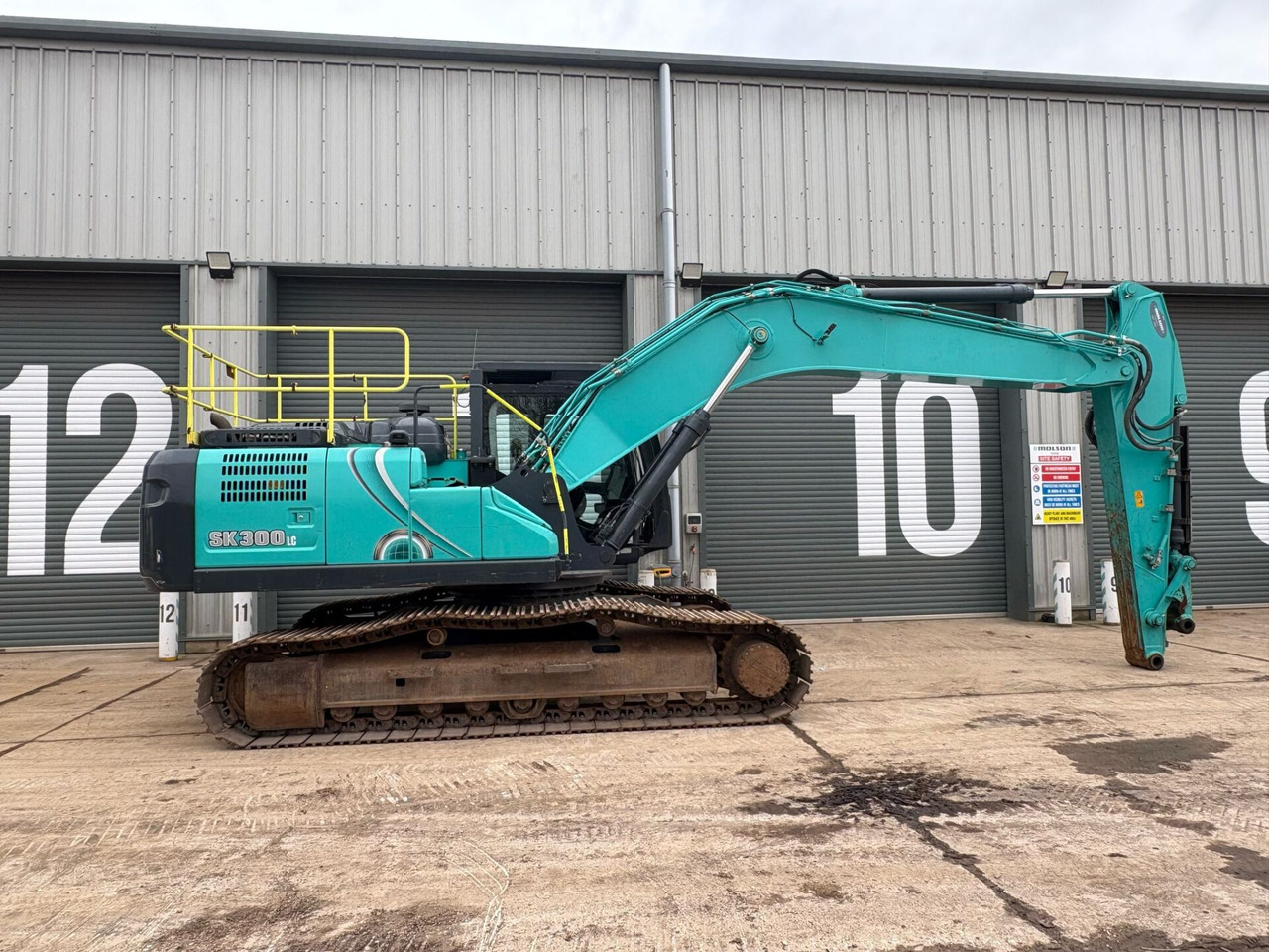 Kāpurķēžu ekskavators Kobelco SK300LC-10E: foto 6