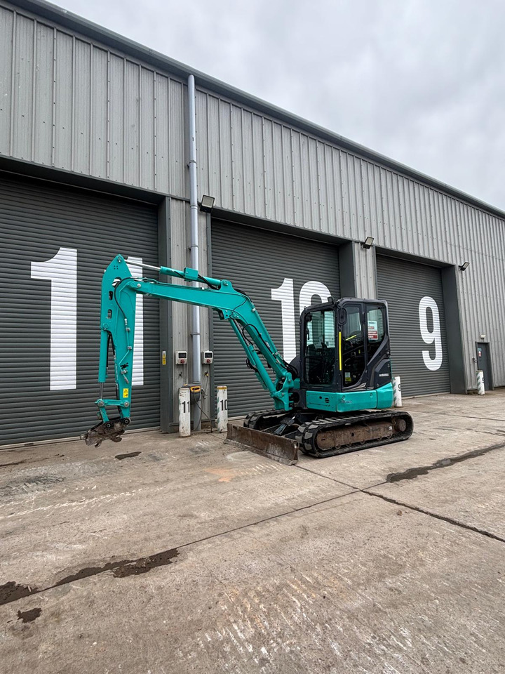 Kobelco SK58SRX-7 - Mini-ekskavators: foto 1 Kobelco SK58SRX-7 - Mini-ekskavators: foto 1