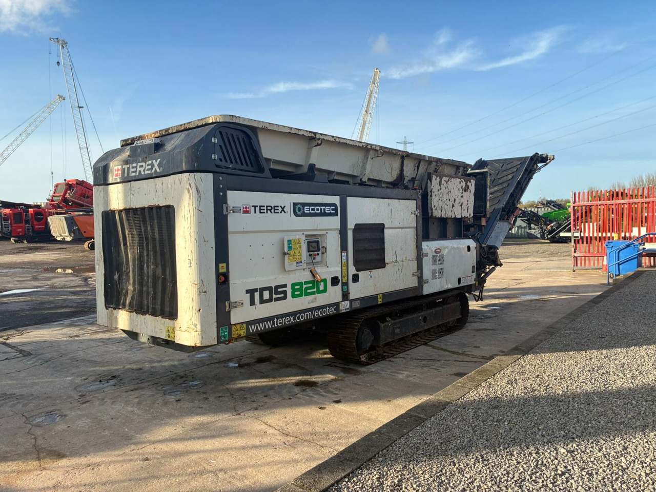 Terex Ecotec TDS820 - Industriālais smalcinātājs: foto 5 Terex Ecotec TDS820 - Industriālais smalcinātājs: foto 5